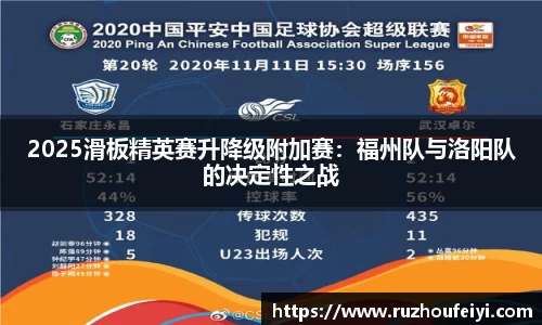 2025滑板精英赛升降级附加赛：福州队与洛阳队的决定性之战